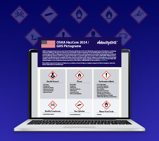 OSHA HazCom/GHS Pictogram Poster